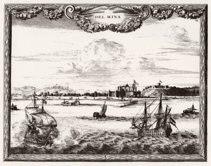 Framed Print : Ghana / Elmina C1700 Framed Print : Ghana / Elmina C1700