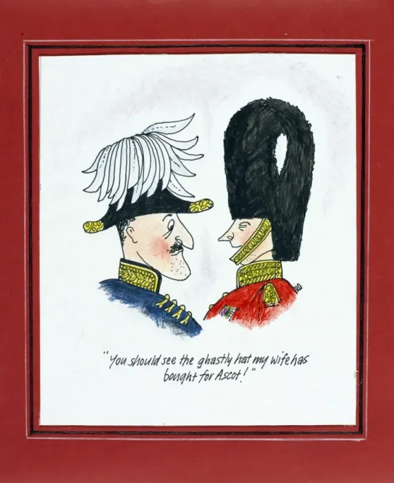 Framed Print : You should see the ghastly hat my wife has bought for Ascot Framed Print : You should see the ghastly hat my wife has bought for Ascot