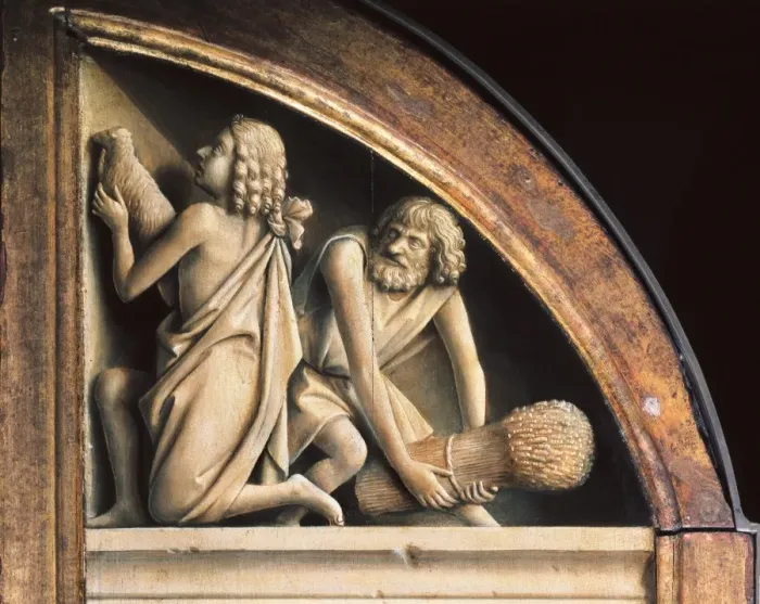 Framed Print : The Ghent Altarpiece or Adoration of the Mystic Lamb Framed Print : The Ghent Altarpiece or Adoration of the Mystic Lamb