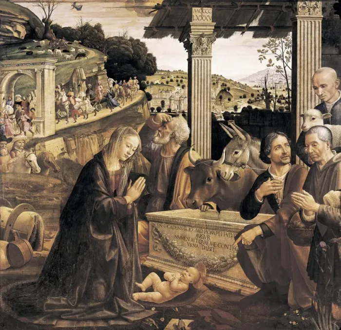 Framed Print : GHIRLANDAIO, Domenico di Tommaso Bigordi, called Framed Print : GHIRLANDAIO, Domenico di Tommaso Bigordi, called