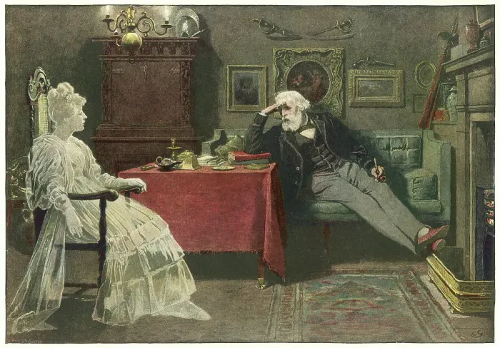 Framed Print : GHOST OF DEAD WIFE Framed Print : GHOST OF DEAD WIFE