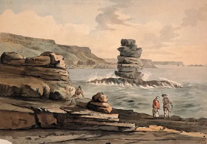 Framed Print : Giants Chair at the Causeway, Co. Antrim Framed Print : Giants Chair at the Causeway, Co. Antrim