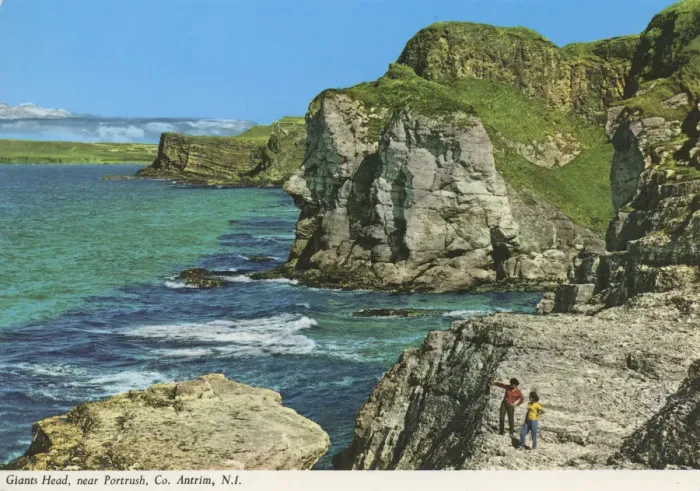 Framed Print : Giants Head near Portrush, Co. Antrim, N. I Framed Print : Giants Head near Portrush, Co. Antrim, N. I