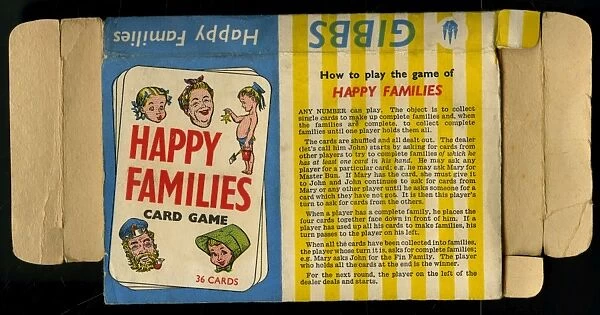 Gibbs Happy Families - packaging back
