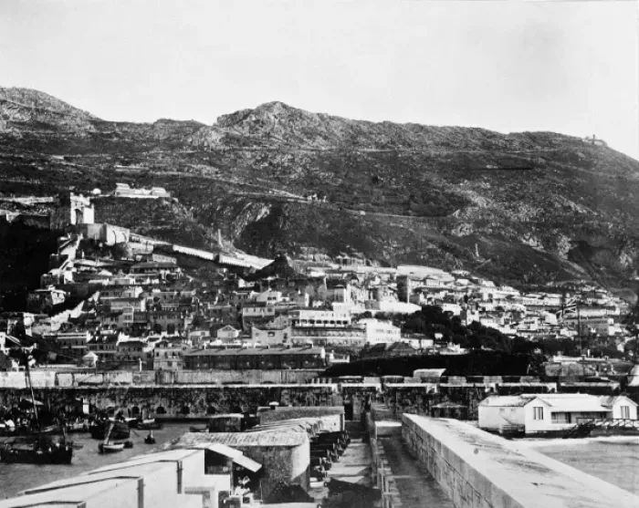 Framed Print : Gibraltar Old Mole Framed Print : Gibraltar Old Mole