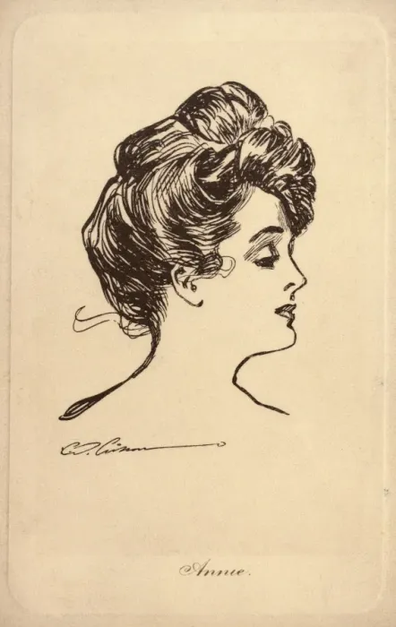 Framed Print : Gibson Girl - Annie Framed Print : Gibson Girl - Annie