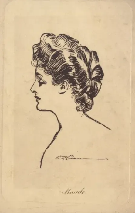 Framed Print : Gibson Girl - Maud Framed Print : Gibson Girl - Maud