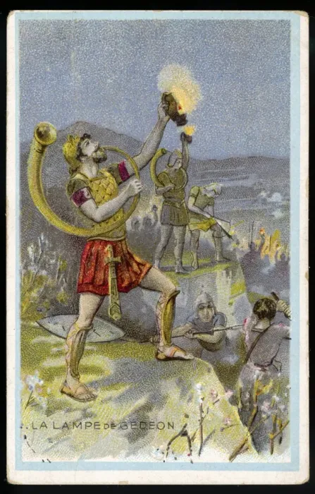 Framed Print : Gideon Versus Midianites Framed Print : Gideon Versus Midianites