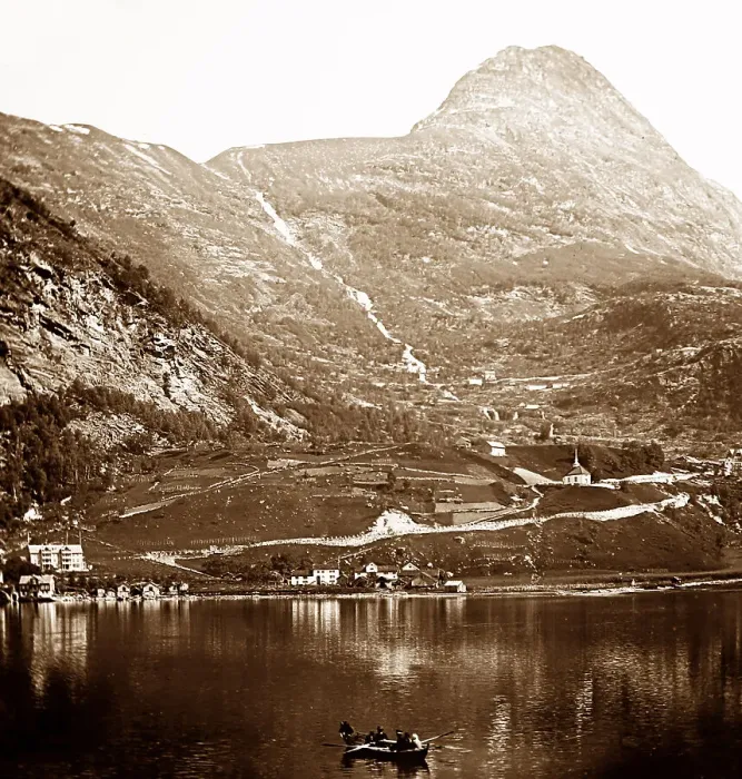 Framed Print : Gieranger Fjord, Maraak, Norway Framed Print : Gieranger Fjord, Maraak, Norway