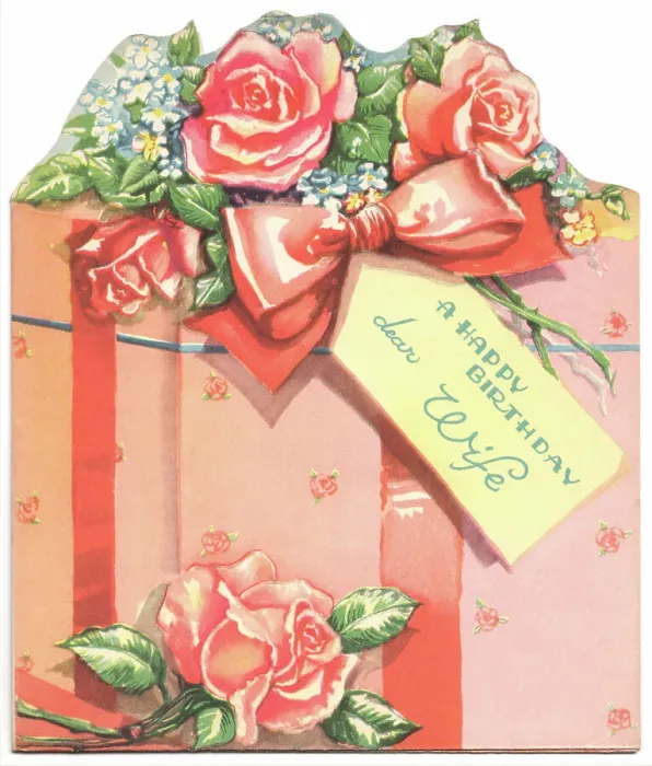 Framed Print : Gift Box with Roses Framed Print : Gift Box with Roses