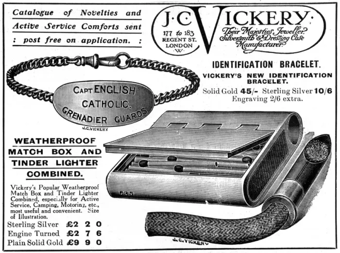 Framed Print : Gifts for soldiers from J. C. Vickery, WW1 Framed Print : Gifts for soldiers from J. C. Vickery, WW1