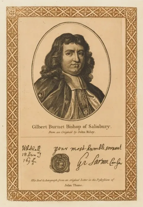 Framed Print : Gilbert Burnet Framed Print : Gilbert Burnet