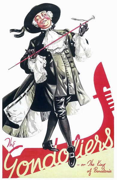 Gilbert and Sullivan theatre poster