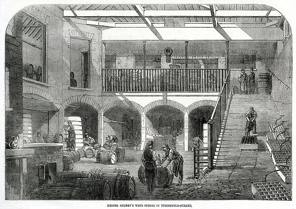 Gilbeys wine store 1861