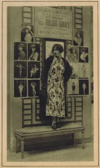 Framed Print : Gilda Gray, Deauville, France, January 1925 Framed Print : Gilda Gray, Deauville, France, January 1925