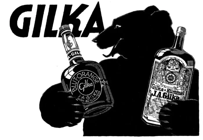 Framed Print : Gilka liqueur Framed Print : Gilka liqueur