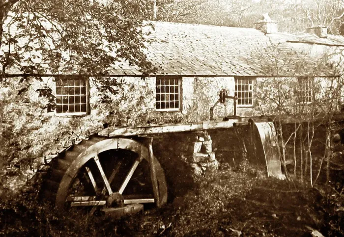 Framed Print : Mill at Gill Banks, Eskdale, Lake District
