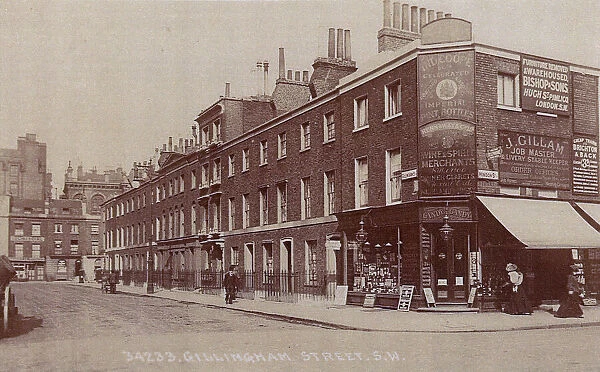 Gillingham Street and Hindon Street, Victoria, London SW1