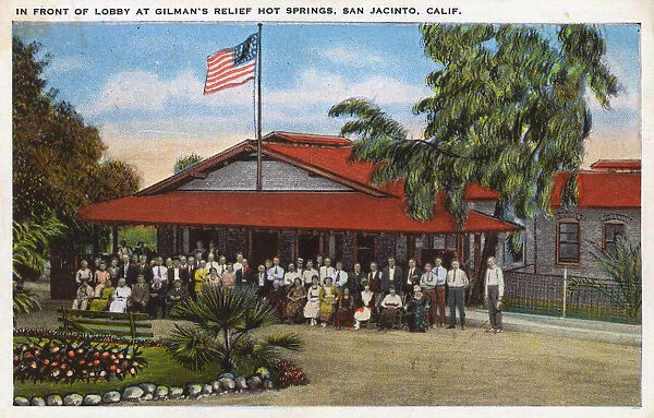 Gilmans Relief Hot Springs, San Jacinto, California, USA