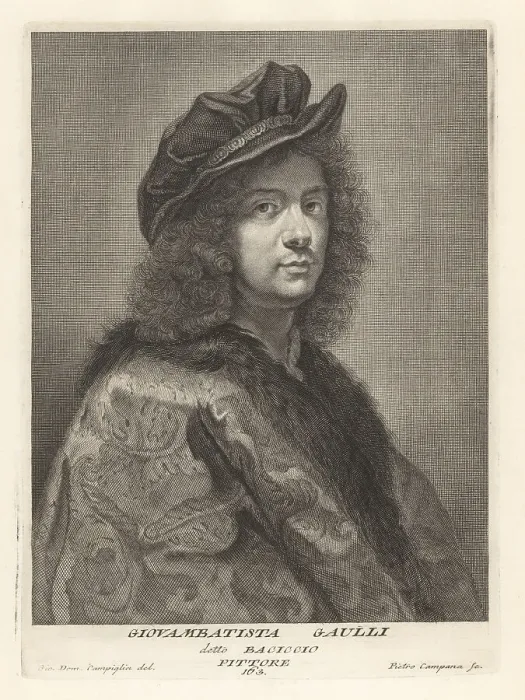 Framed Print : Giovanni Battista Gaulli, Italian artist, 1639-1709 Framed Print : Giovanni Battista Gaulli, Italian artist, 1639-1709
