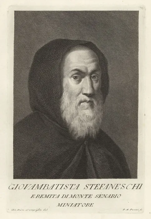 Framed Print : Giovanni Battista Stefaneschi, Italian painter and miniaturist Framed Print : Giovanni Battista Stefaneschi, Italian painter and miniaturist