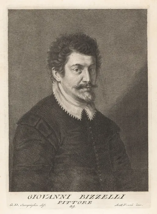 Framed Print : Giovanni Bizzelli, Italian Mannerist painter, 1556-1612 Framed Print : Giovanni Bizzelli, Italian Mannerist painter, 1556-1612