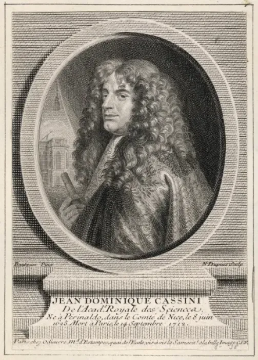 Framed Print : Giovanni D Cassini Oval Framed Print : Giovanni D Cassini Oval