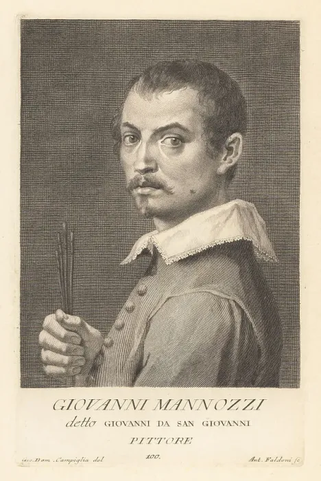 Framed Print : Giovanni da San Giovanni, Italian Baroque painter, 1592-1636 Framed Print : Giovanni da San Giovanni, Italian Baroque painter, 1592-1636