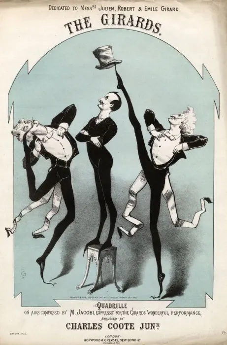 Framed Print : The Girards Quadrille, on airs by M Jacobi Framed Print : The Girards Quadrille, on airs by M Jacobi