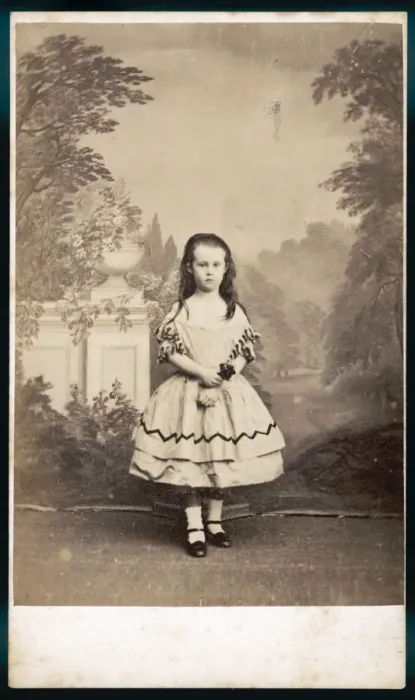 Framed Print : GIRL, 1850S Framed Print : GIRL, 1850S