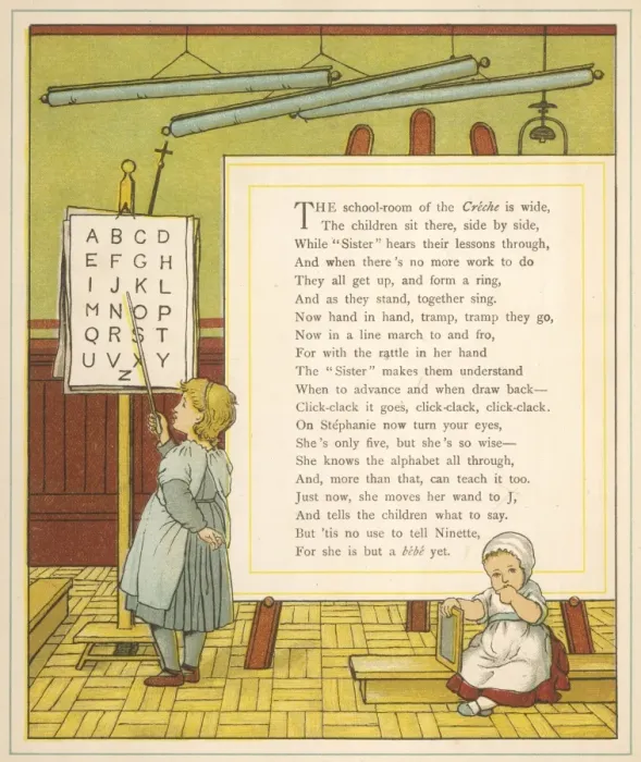 Framed Print : A Girl and her Abc Framed Print : A Girl and her Abc