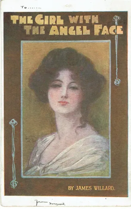 Framed Print : The Girl With The Angel Face by James Willard Framed Print : The Girl With The Angel Face by James Willard