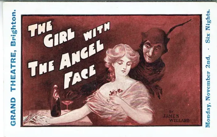 Framed Print : The Girl With The Angel Face by James Willard Framed Print : The Girl With The Angel Face by James Willard