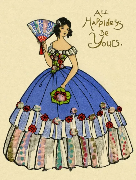 Framed Print : Girl in a crinoline Framed Print : Girl in a crinoline