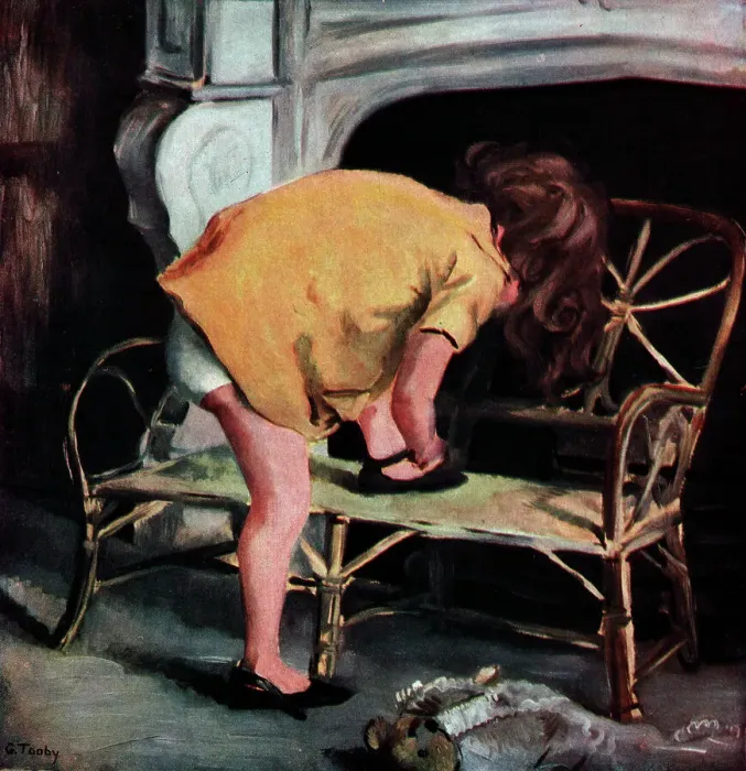 Framed Print : Girl Fastening Her Shoe Framed Print : Girl Fastening Her Shoe