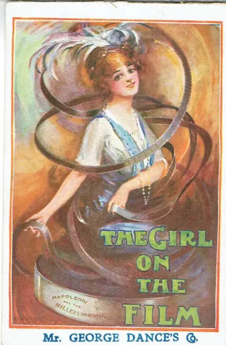 Framed Print : The Girl on the Film adapted by James Tanner Framed Print : The Girl on the Film adapted by James Tanner