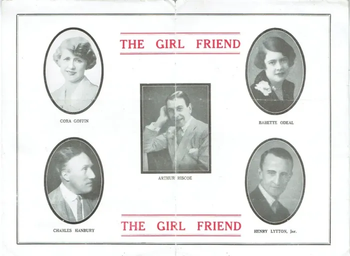 Framed Print : The Girl Friend adapted by R P Weston & B Lee Framed Print : The Girl Friend adapted by R P Weston & B Lee