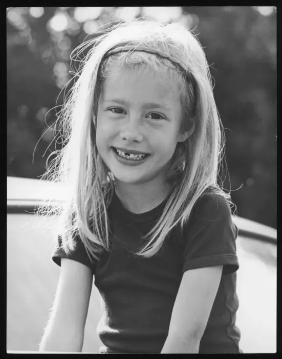 Framed Print : Girl with Gappy Teeth Framed Print : Girl with Gappy Teeth