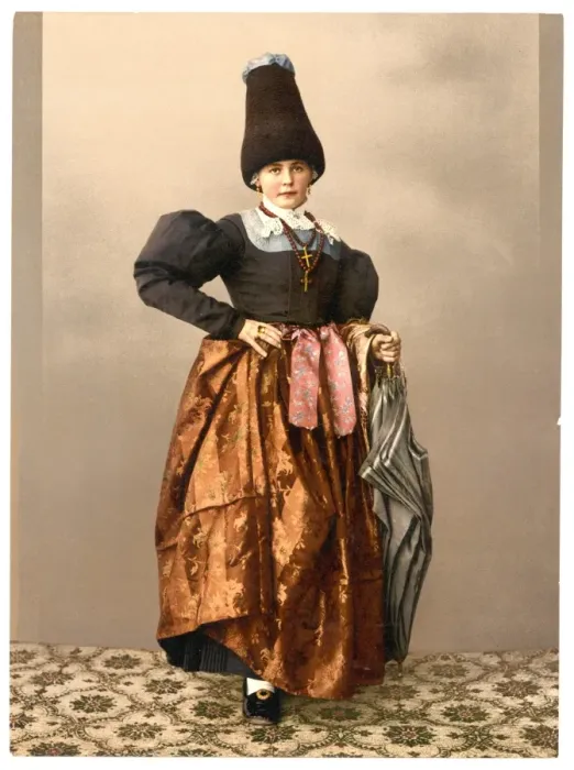 Framed Print : A girl of Grodenthal (i. e. Grodertal), Tyrol, Austro-Hungar Framed Print : A girl of Grodenthal (i. e. Grodertal), Tyrol, Austro-Hungar
