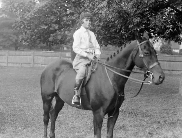 Framed Print : Girl on a Horse Framed Print : Girl on a Horse