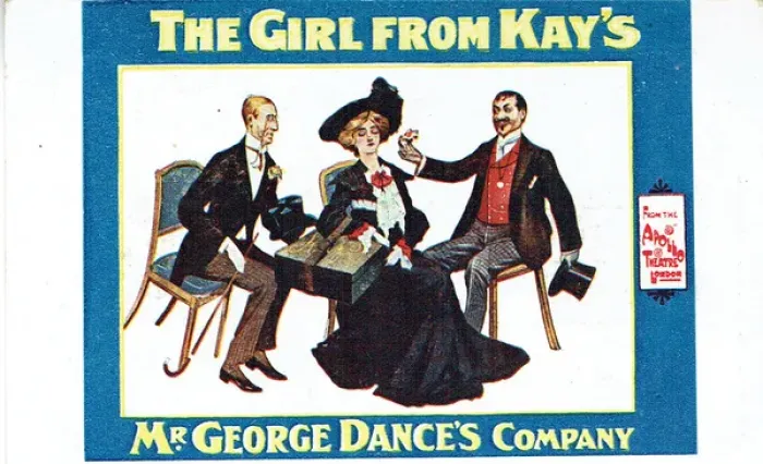 Framed Print : The Girl from Kays by Owen Hall Framed Print : The Girl from Kays by Owen Hall