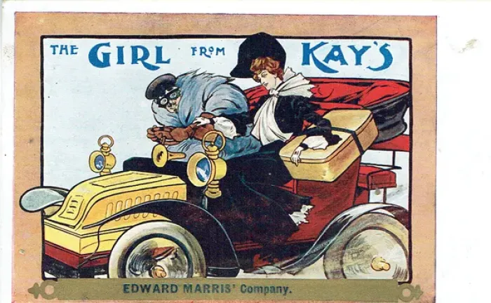 Framed Print : The Girl from Kays by Owen Hall Framed Print : The Girl from Kays by Owen Hall