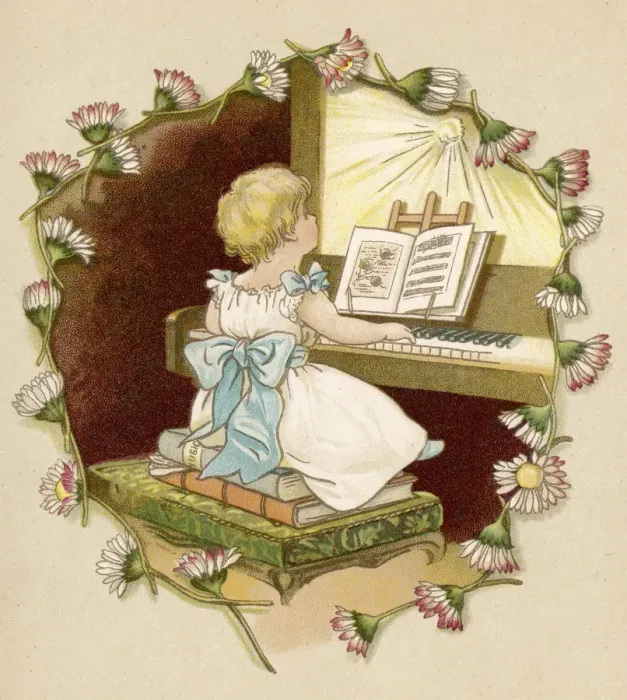Framed Print : Girl at the Keyboard Framed Print : Girl at the Keyboard