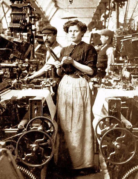 Mill girl, Lambert and Haworths, Waterfoot, Victorian period