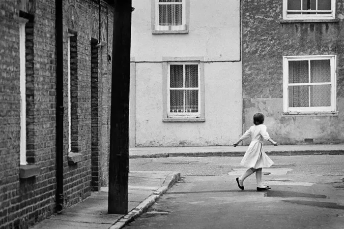 Framed Print : Girl in pretty dress, Cork, Ireland Framed Print : Girl in pretty dress, Cork, Ireland