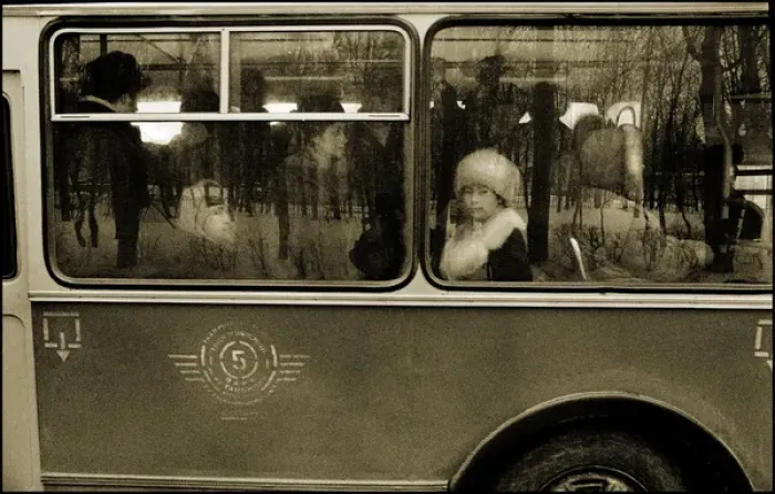 Framed Print : Girl on a public transport bus Framed Print : Girl on a public transport bus