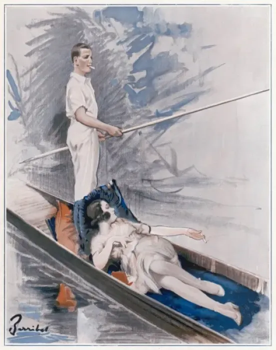 Framed Print : Girl being Punted Framed Print : Girl being Punted