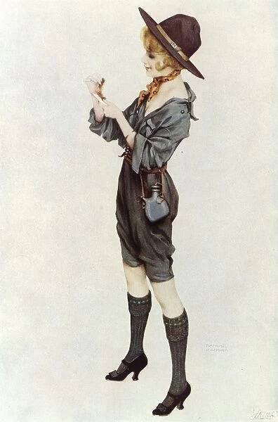 Girl Scout  /  Kirchner 1914