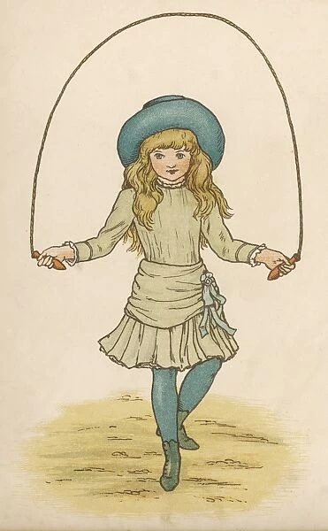 Girl Skipping  /  1886