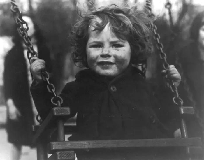 Framed Print : Girl on a Swing Framed Print : Girl on a Swing